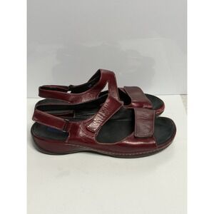 Wolky Comfort Sandals Red Size 11 /42  Adjustable Strap C-4